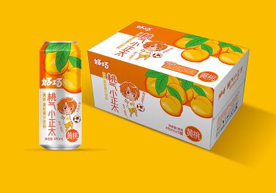 好巧桃氣小(xiǎo)正太黃桃490ML